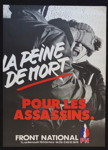 Plakat front national le - front,