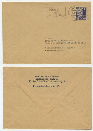 92474 werbestempel fördert - 92474, werbestempel: