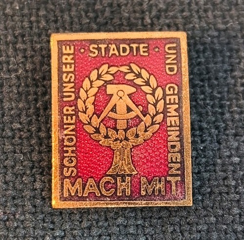 Abzeichen ddr schöner unsere - abzeichen,