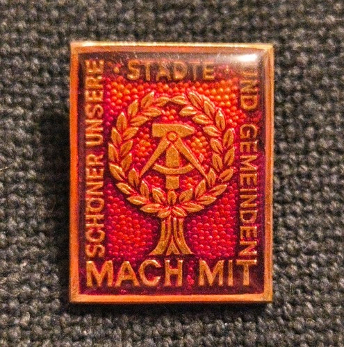 Abzeichen ddr schöner unsere - abzeichen,