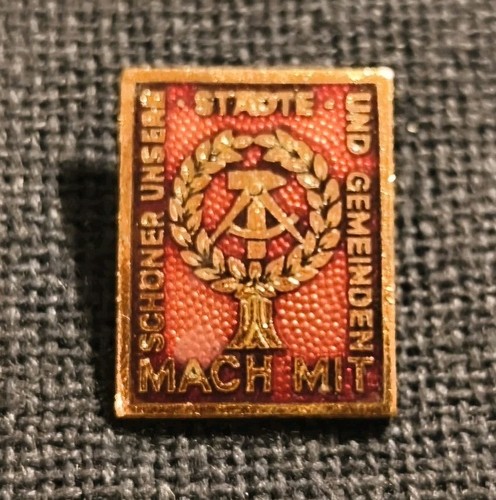 Abzeichen ddr schöner unsere - schöner,
