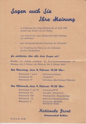 Sagen auch sie ihre meinung - sie,