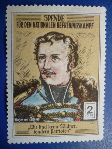Spendenmarke der nationalen - der,