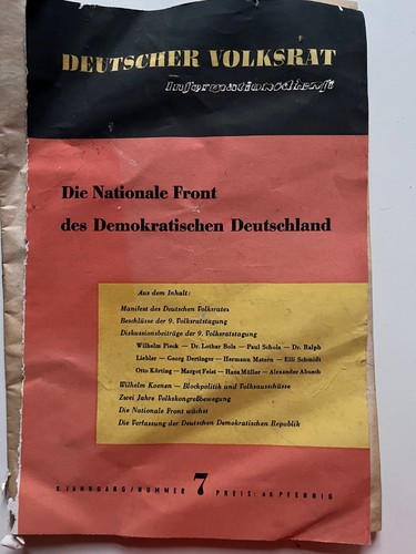 Deutscher volksrat - deutscher,