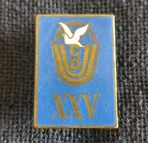 Abzeichen ddr xxv jahre - jahre, cdu